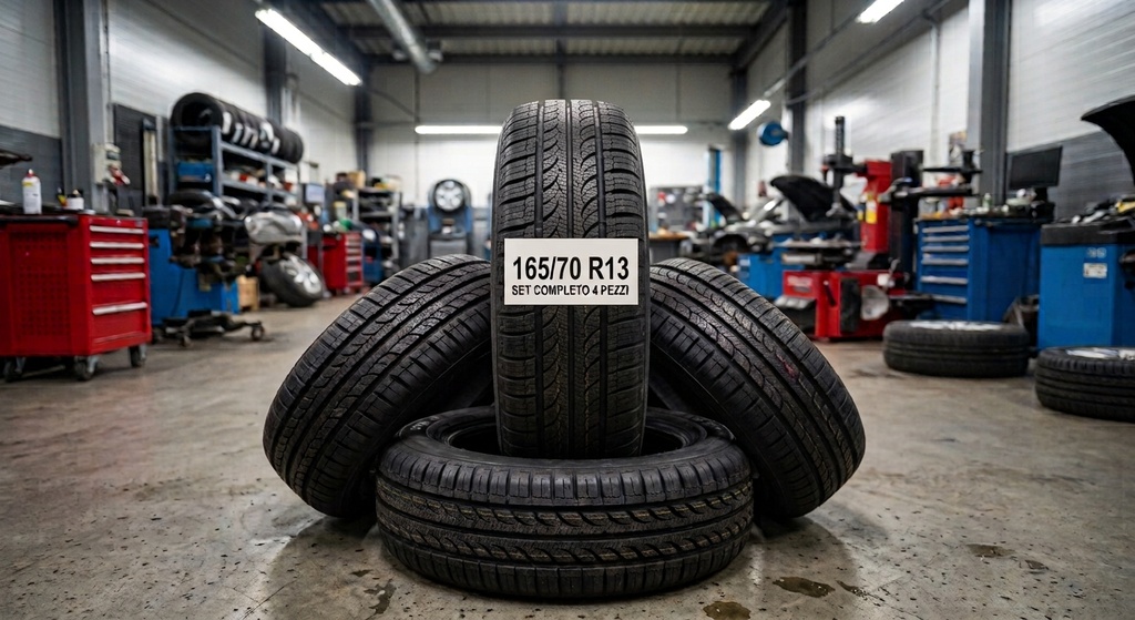 Treno Gomme 165/70/13 (Base, Estivo)
