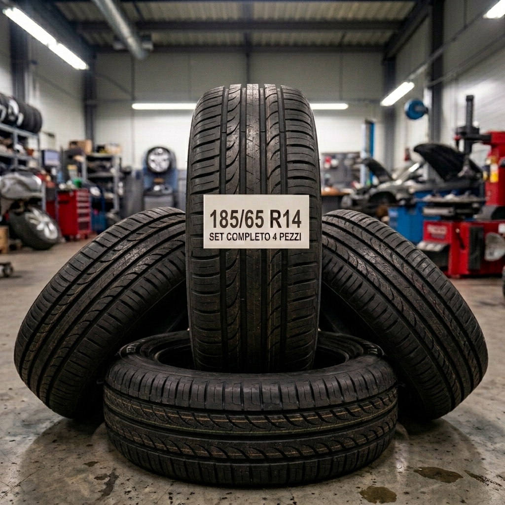 Treno Gomme 185/65/14 (Base, Estivo)